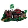 MOC Fantasy Orc Camp Building Blocks Orcish Tribal Camp Architecture Brick Toys for Adults Gift
