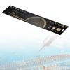 15cm 20cm 25cm PCB Ruler R-4 Gold Plated PCB Ruler Multifunctional Resistor Capacitor Chip IC SMD Diode Transistor