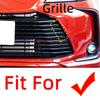 Front Bumper Towing Hook Eye Cover Lid For Toyota Corolla Altis Sedan    Tow Hook Hauling Trailer Cap Garnish Shell