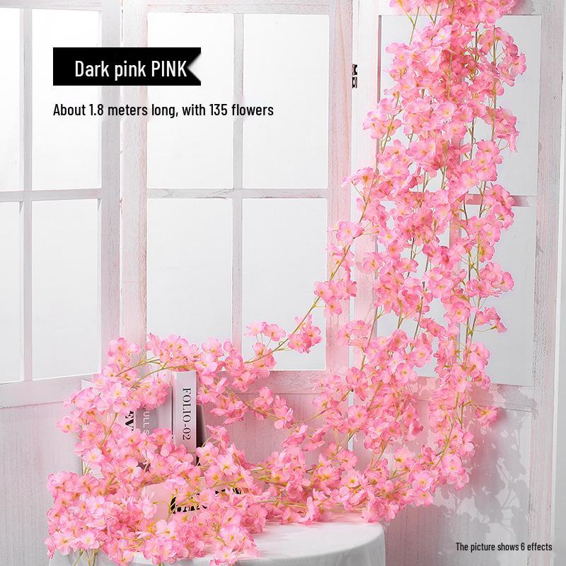 

Искусственная глициния для украшения труб кондиционера