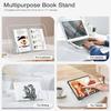 Portable Acrylic Book Stand Angle Adjustable Easy Use Reading Stand Foldable Design Lightweight Book Holder Reading Aid
