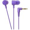 Audio-Technica In-Ear Headphones, Purple, ATH-CKL220 PL