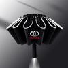 Car Sticker Car Reverse Folding Umbrella LED Flashlight Reflective Stripe Umbrella For toyota camry chr corolla rav4 yaris prius