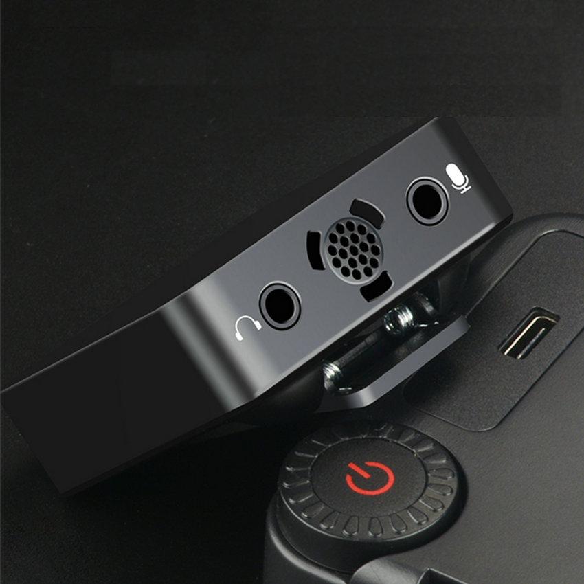 Trådløs mikrofonopptaksmikrofon for intervju Livestreaming Støyreduksjon Lapel-mikrofon