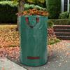 Yard Debris Bags With Reinforced Handles 500L/132gallon Reusable Garden Waste Bags Heavy-Duty Grass Containers