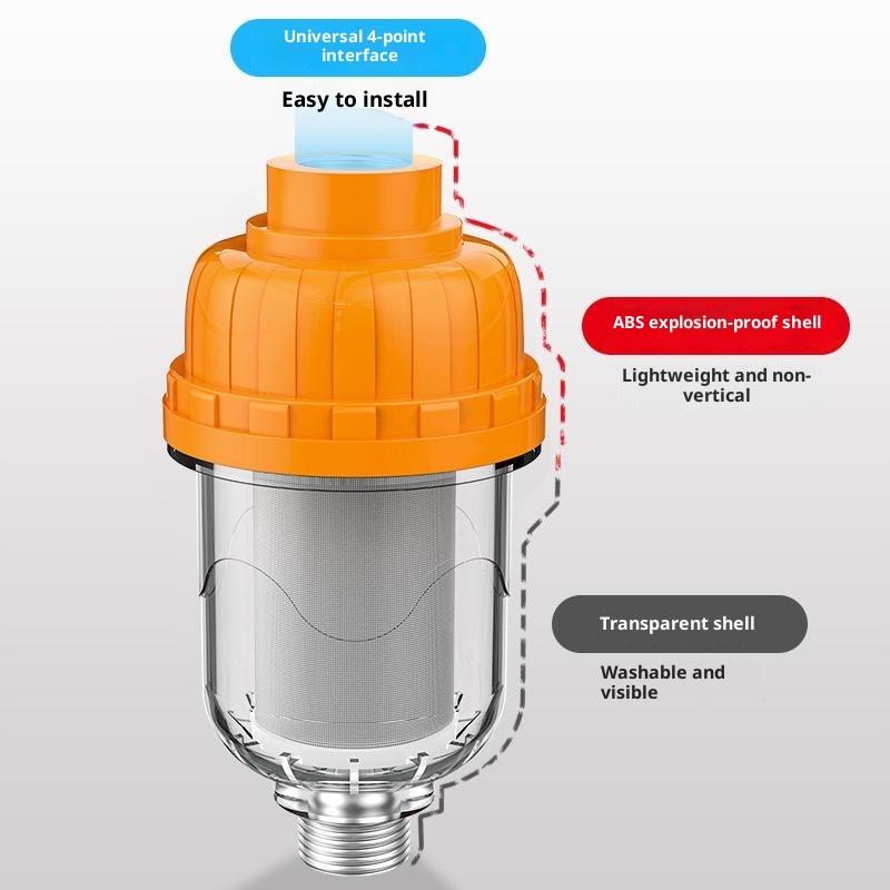 Durable Stainless Pre Filter Purifier Output Pre-Filter Purifier Filter Universal Faucet Filter Water Heater Shower Head