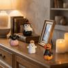 3D Owl Bat Pumpkin Ghost Statue Detailed Mini Halloween Figurines  Tabletop