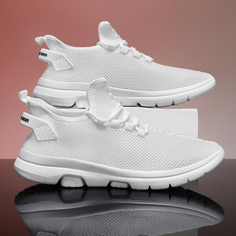 Men Running Shoes Bis Size Classic Flat Mesh Comfortable Jogging Shoes Lightweight Gym Sports Shoes 2025 New Sneakers for Men