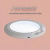 Wireless LED Ceiling Night Light for Hallway, Bedroom, and Corridor - Induction Charging, Home Decor Fixture