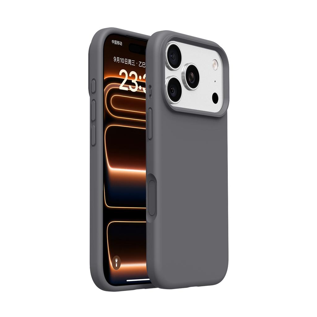 Liquid Silicone Phone Case For iPhone 17 Pro Max 17 Air 17Pro Shockproof Protection Phone Back Cover Capa Accessory
