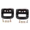2x Kitchen Cookware Pot Saucepan Pan Side Hand Grip Knob Handle Replacement High Quality