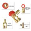 1pc Battery Switch Car Power Off Switch Battery Switch Anti Leakage Protection Switch Car Battery Modification Accessories
