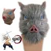 Slayer Demon Halloween Kimetsu No Yaiba Hashibira Inosuke Pig Cosplay Cos Mask