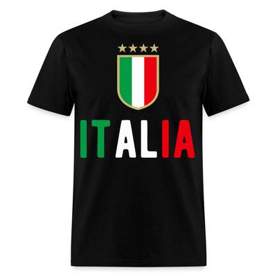 Italija Pasididžiavimas Itališkų Šaknų Tematikos Dovana Marškinėliai su Italijos Vėliavos Tema