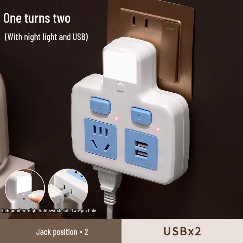 High-Power 16A Multi-Position Socket Board with USB