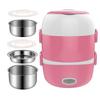200W Portable Steaming And Cooking Hot Rice Equipment Multi Functional Electric Lunch Box Workers Heating Insulated Boxes