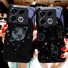 Astronaut Planet For Infinix Note 40 4G 30i 12 G96 Smart 8 Hot 9 Play 10 11S 12 20i 50 Pro Plus 5G Tempered Glass Phone Case