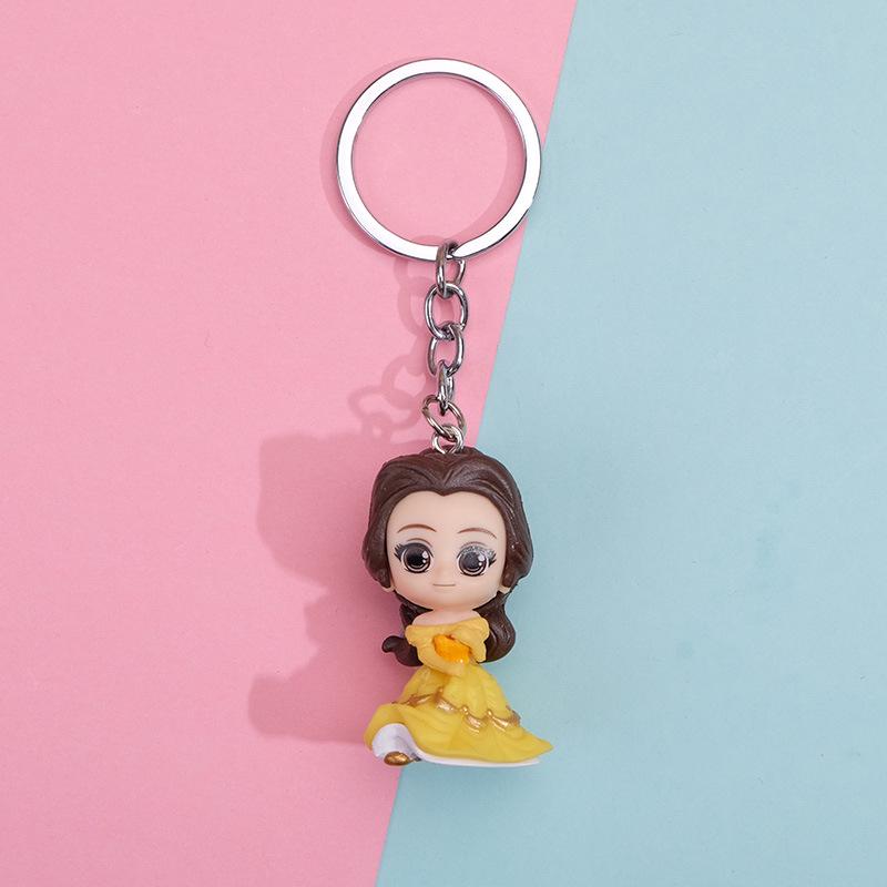 Creative Cute Cartoon Anime Princess Keychain Pendant - Couple & Student Gift