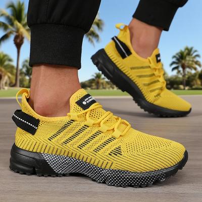Sneakers for Men Lightweight Breathable Fashionable Running Shoes Comfortable Lace Up Casual Walking Footwear Zapatillas Hombre