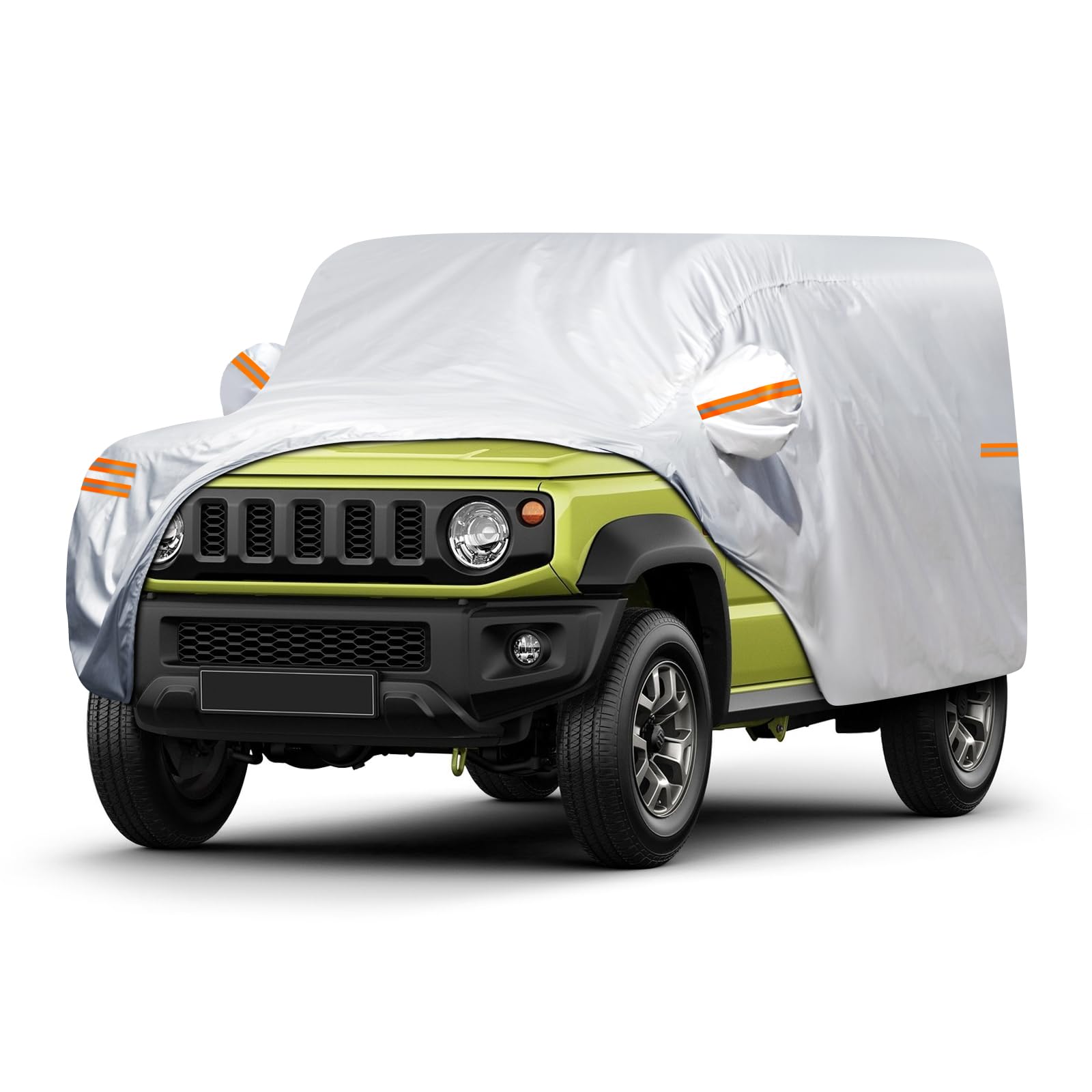 

Чехол на кузов Jimny для 210D UV Совместимый с аналогичным размером Подходит для всех сезонов JB64W/JB74W, Водонепроницаемый, Ветрозащитный, Морозостойкий, Защита,