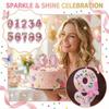 Fashion Cartoon Creative Birthday Candles Party Digital Candles