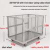 Lianzhicheng Collapsible Warehouse Mesh Utility Cart
