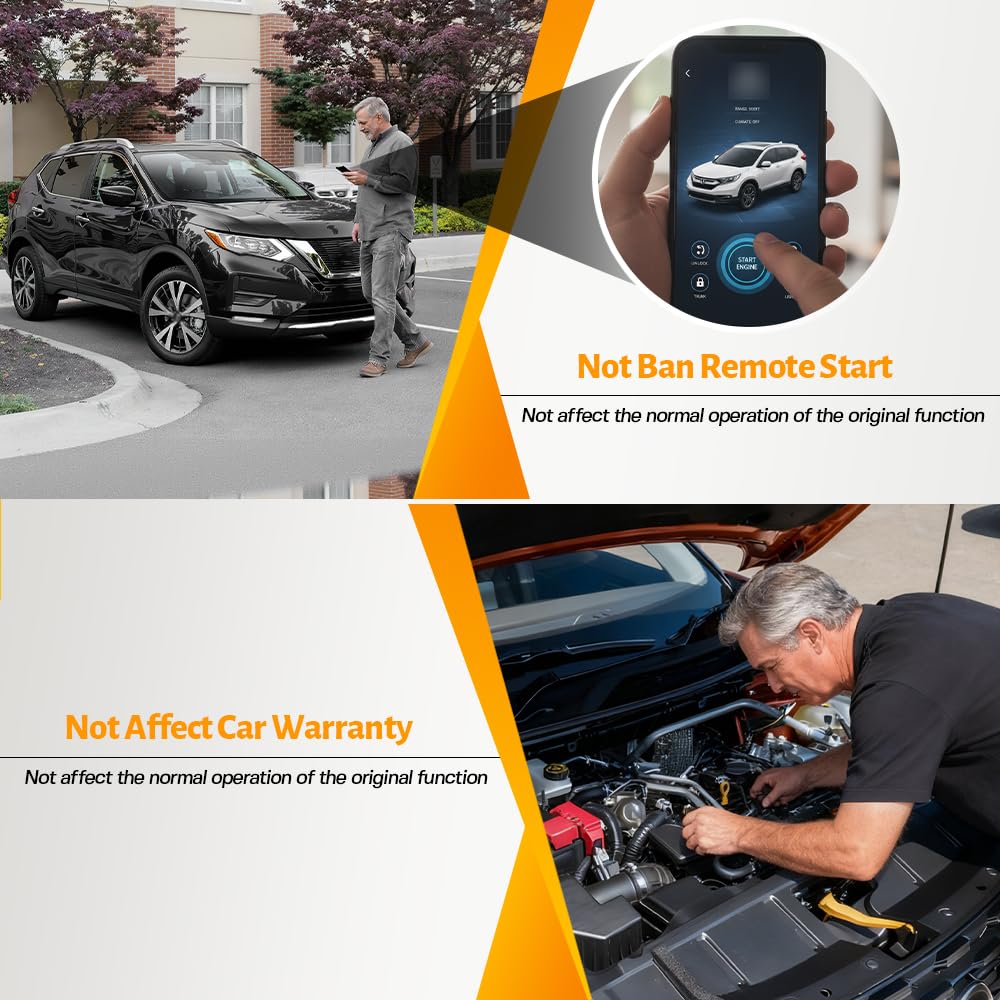 Auto/Idle Start Stop Eliminator Disable for - H.onda Pilot & - H.onda Passport - Disable Auto Start Stop Permanently - Plug Play Error Free Bypass