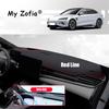 For BYD Seal EV 2023 2024 2025 Car Leather Dashboard Pad Trim Cover Instrument Sun Protection Mat Anti-UV Carpet Accessories