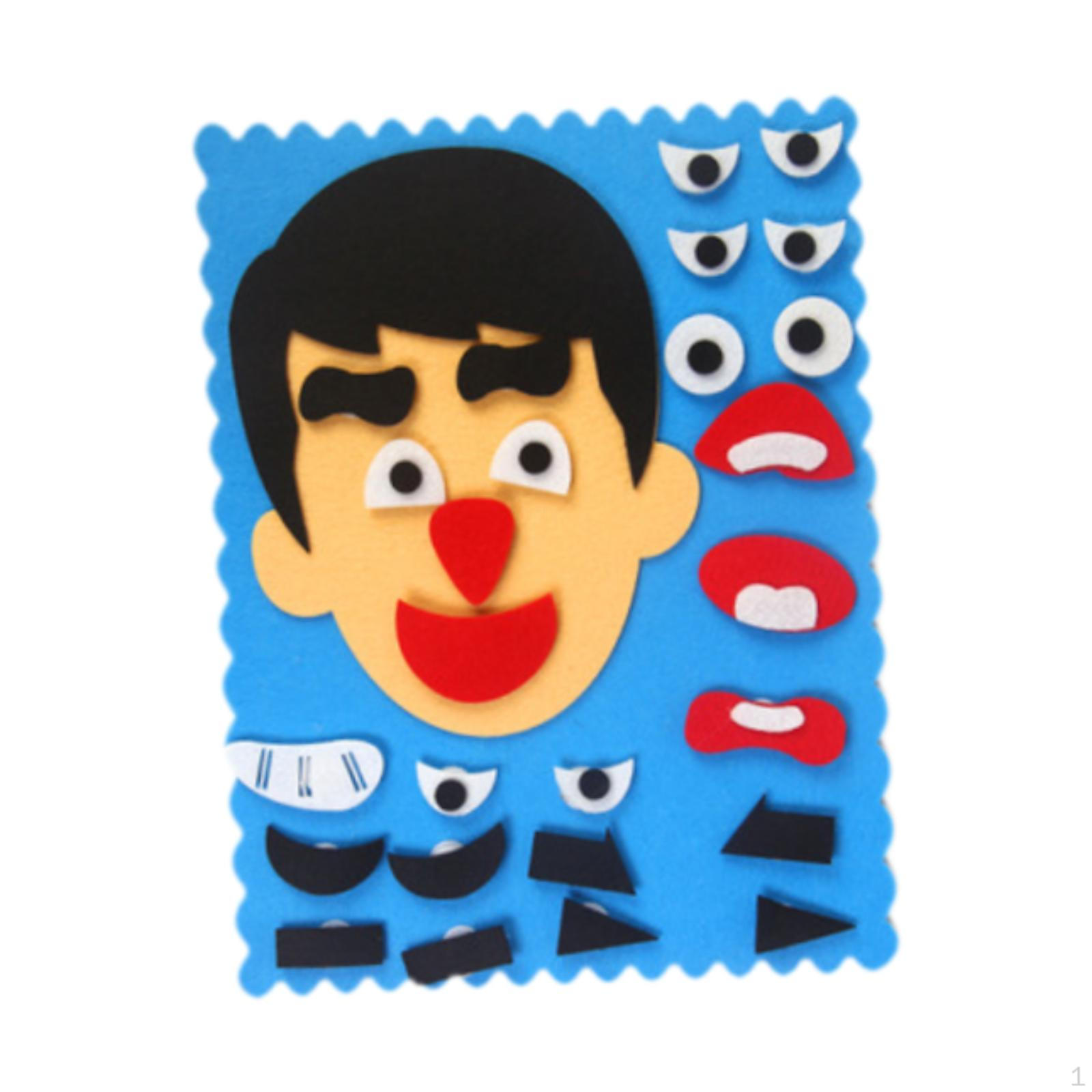 

Головоломка «Сделай сам», меняющая лицо, эмоции, чувства, сенсорные игрушки, мелкая моторика, социальные навыки Father