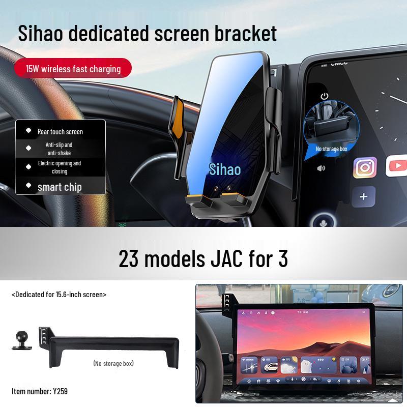Sihao E10X Flower Fairy Wireless Charging Phone Holder & Car Navigation Mount