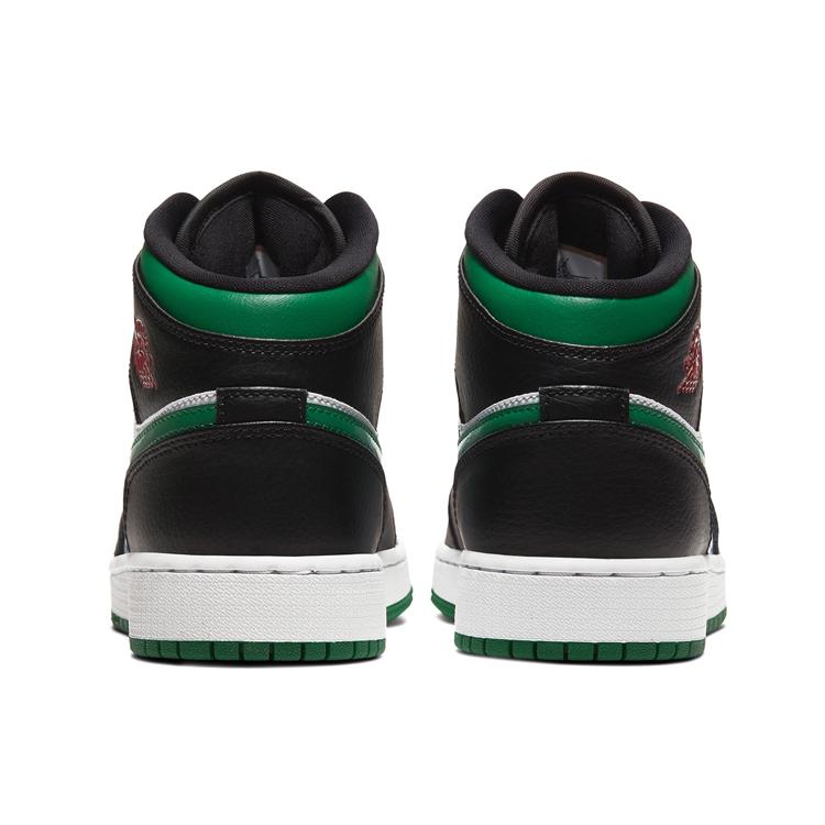 Jordan 1 Średnio Zielony Toe GS 554725-067
