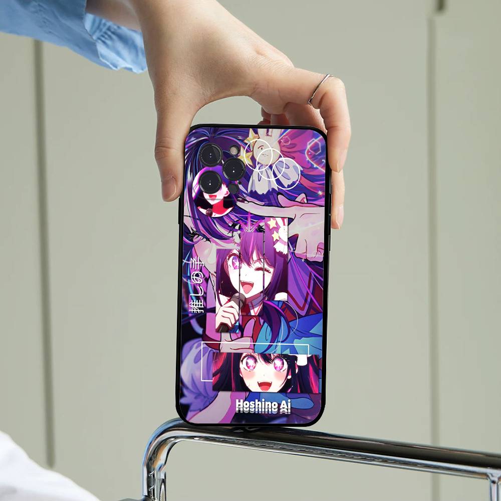 Anime Oshi No Ko Phone Case For Iphone 17 16 15 16e 14 13 12 11 Pro Max Plus Case Cover Coque