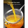 ZISIZ Stainless Steel Mesh Strainer Spoon