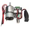 GB37-520 Hochdrehmomentmotor mit Regler DC 12V 24V Einstellbare Geschwindigkeit Vorwärts CW/CCW Smart Home Roboter Metall Elektromotor