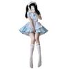 Pink and blue maid outfit Japanese Alice cute soft girl Lolita Lolita maid skirt ladies boss dress