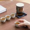 Shanshan Erchuan Smoky Glass Travel Tea Set