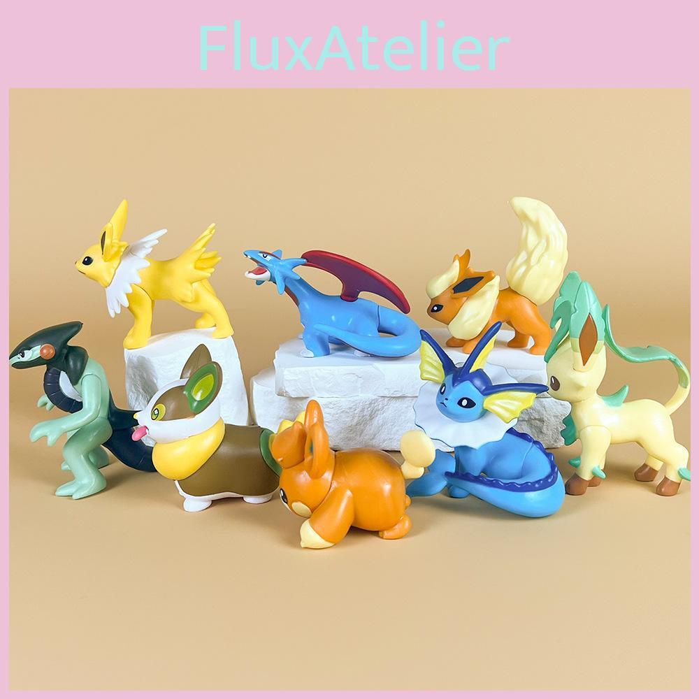 Rodina Eeveelution z Pokémonů PVC Sběratelské figurky k vystavení a jako dárek