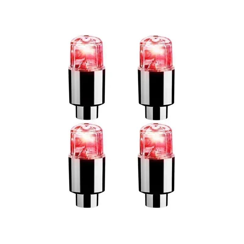 Wheel Lights Cap Car Auto Wheel Tire Tyre Air Valve Stem LED Light Cap Cover Accessories For Bike Car Motorcycle Waterproo