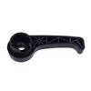 Black Hood Latch Release Handles + Base 81181-2B000 Fit for Hyundai Sonata Elantra Veloster Kia Optima Sorento Plastic