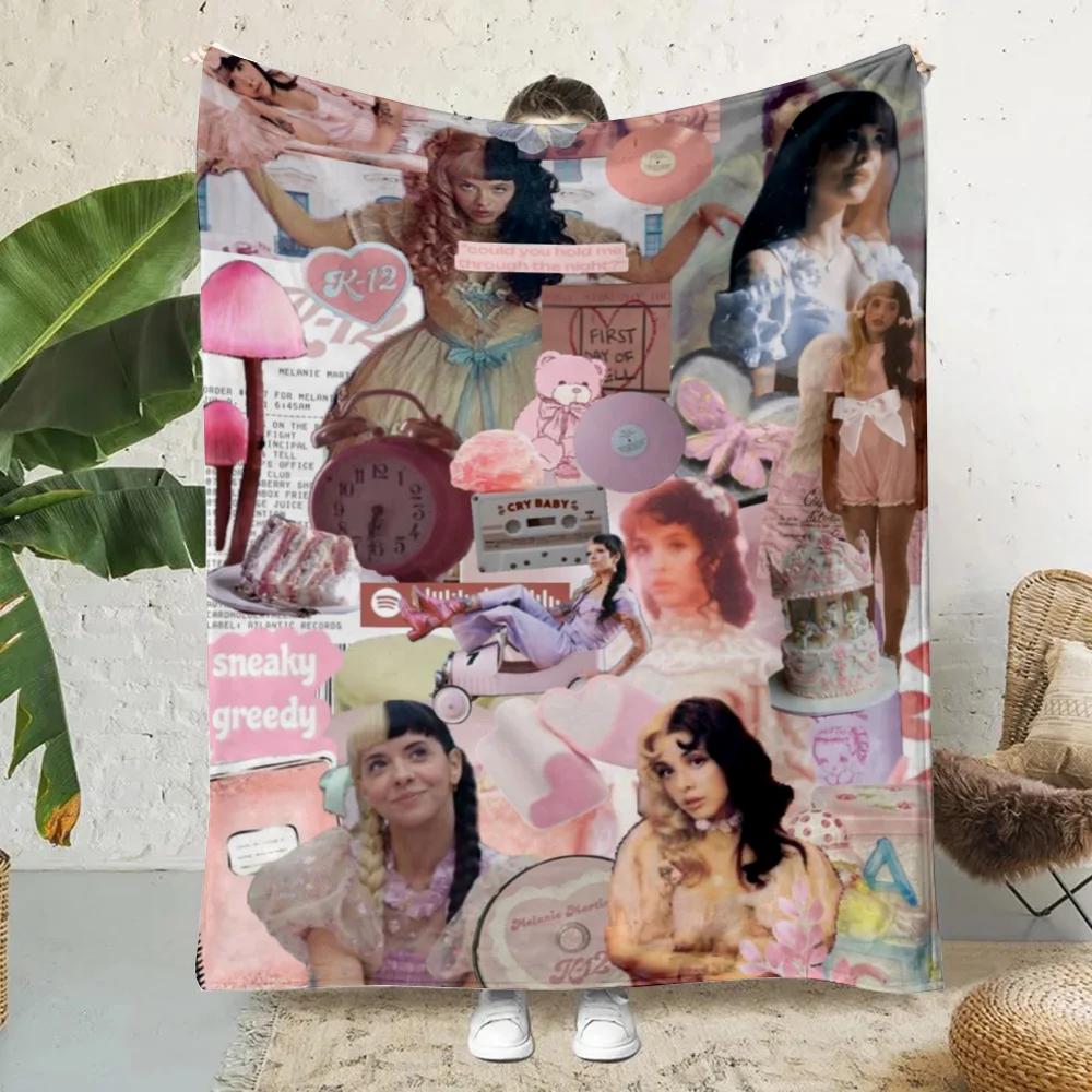 Coperta stampata con musica di Melanie Martinez Coperte da picnic Coperta calda Coperta morbida e confortevole Casa Viaggio Regalo di compleanno