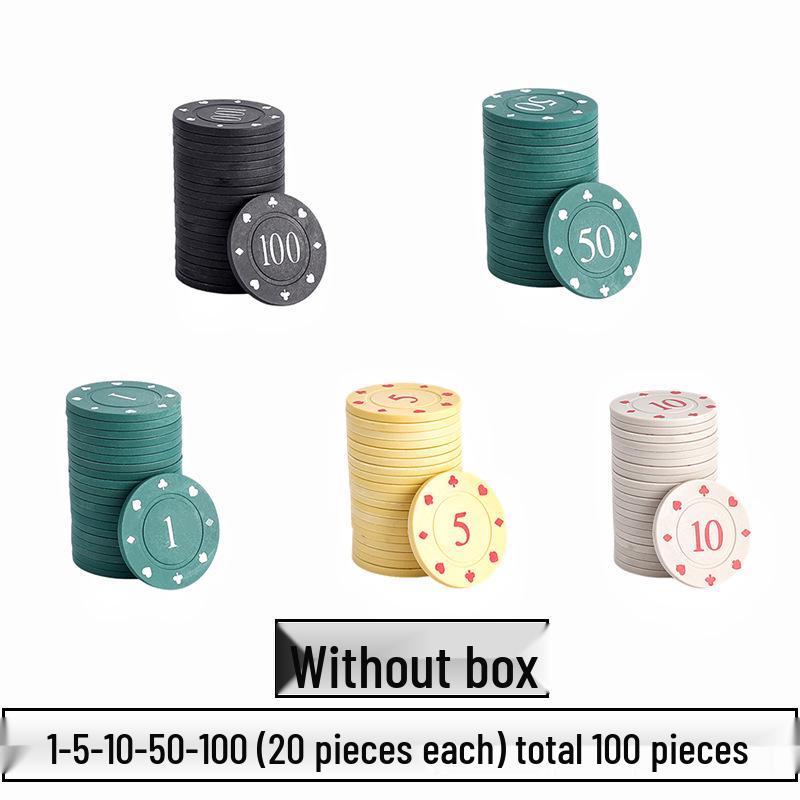 Texas Hold'em & Mahjong Spielchips: Spezielles Münzset für Cardrooms