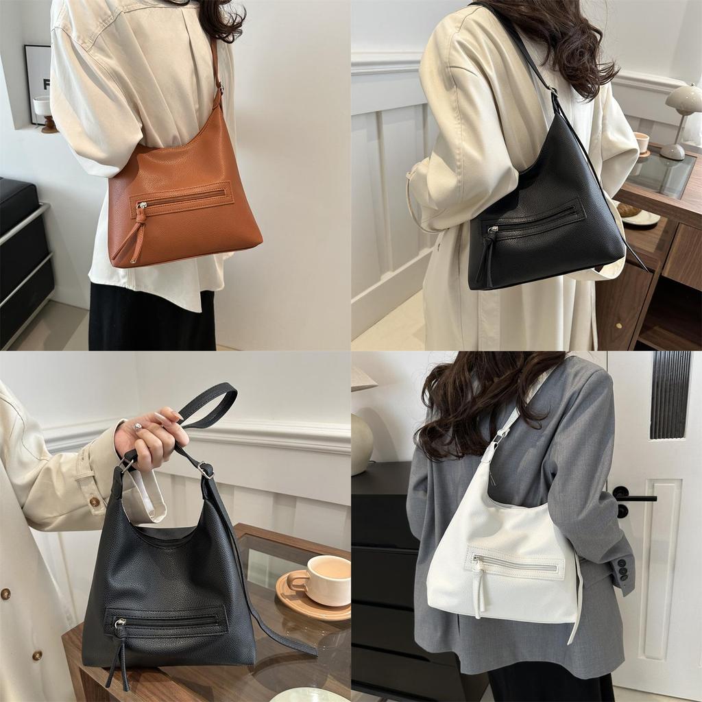 Stylish Large Capacity Fashionable Pu Tote Bag For Women Perfect For Daily Commute