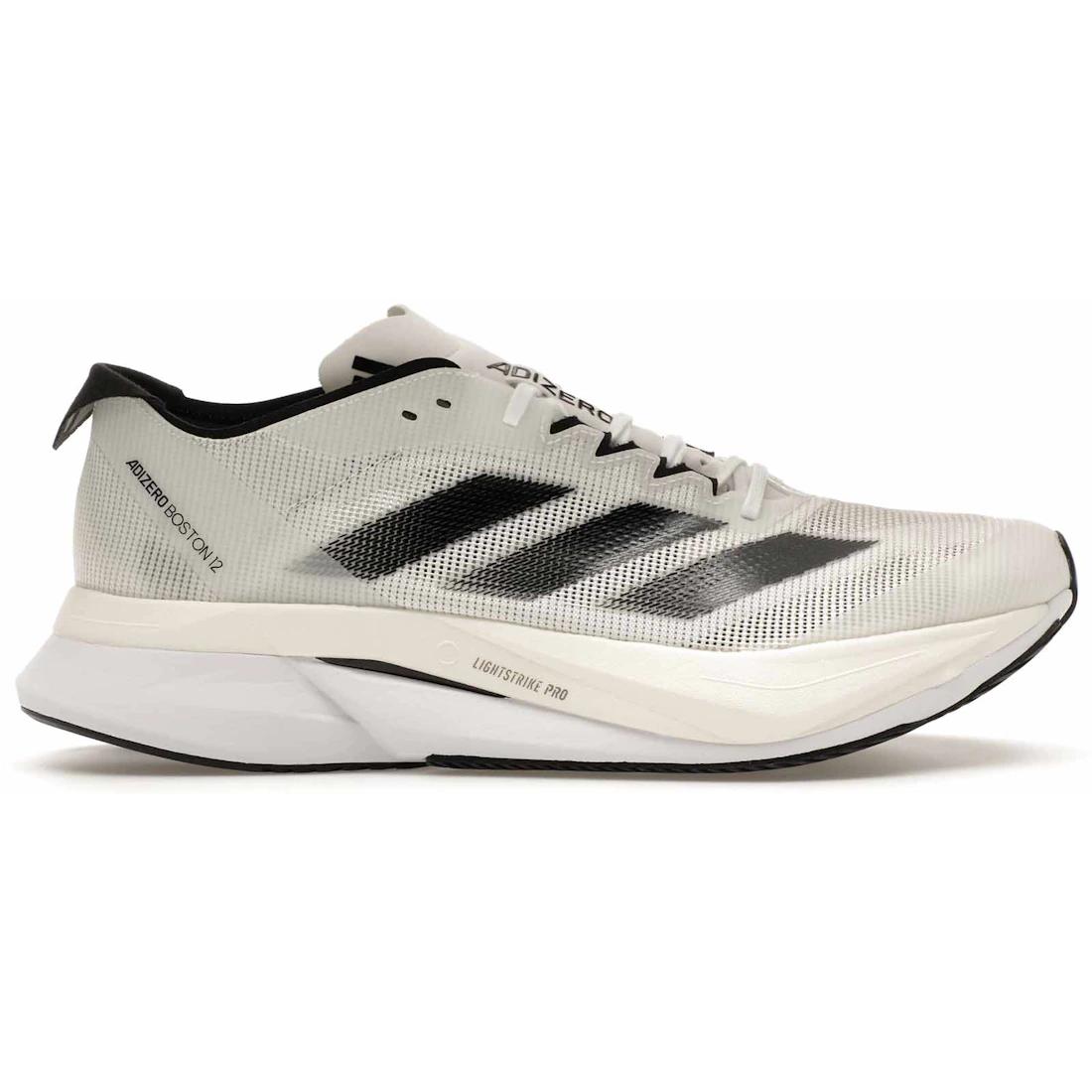 

Кроссовки adidas Adizero Boston 12 Облачно-белый Основной черный Ночной металлик(ID4236) 44