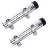 Amarine-made Stainless Steel Rod Holder for Boats, Fishing Rod Stand, Boat Supplies (2 Pieces)