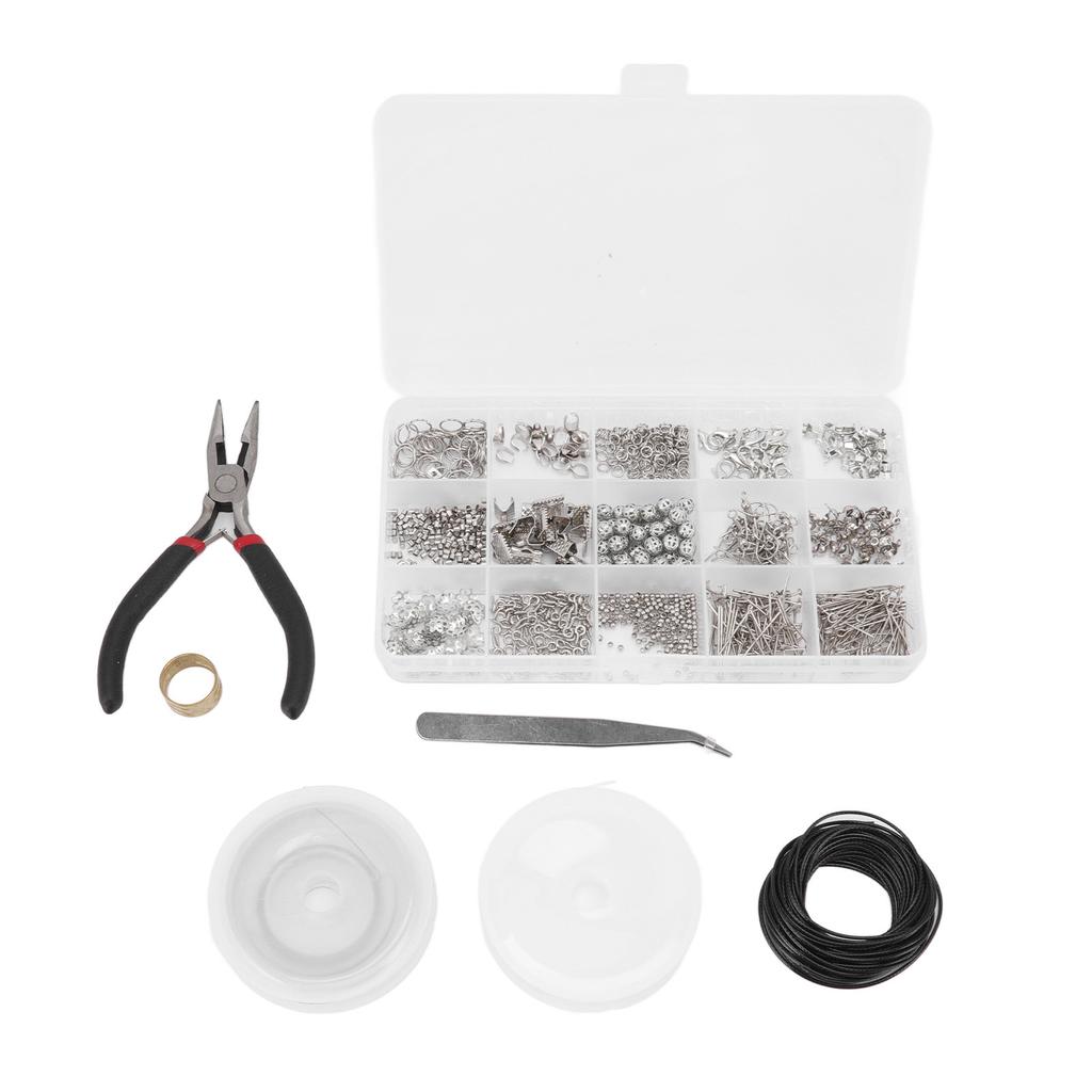 Jewelery Craft Set Transparent Box Jewelery Suppliy Kite Accessories Lobster Clasp for Jewelry Making