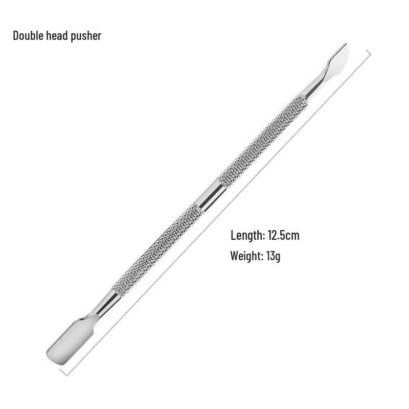 

Двойная головка для удаления ногтей и отодвигателя кутикулы из нержавеющей стали Bulk