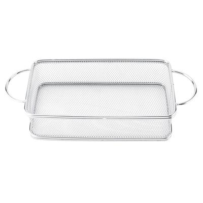 Stainless Steel Fry Basket Multifunction Mesh Frying Basket(27*12*6cm)