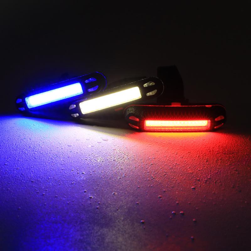 USB Rechargeable LED Bicycle Light Bike Back Tail Rear Light MTB Safety Warning Cycling Lanterna Bicycle Accessories Bike Lamp 7