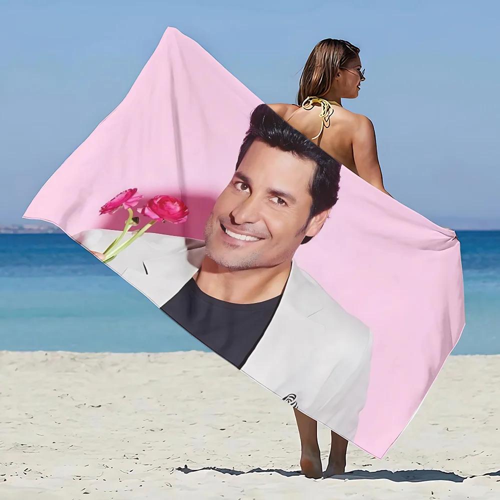 Chayanne Dance with Me Beach Towel Microfiber Sand-Free Quick Dry for Pool Gym Shower Camping - Gift Friendly