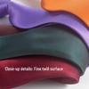 Korean Style No-Tie Lazy Insert Buckle Short Solid Color Tie for Girls - Black, Wine Red, Dark Green